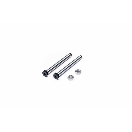 Koswork AE RC10 Rear Outer 34.8mm Hardened Hinge Pin w/nuts (2)