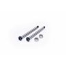 Koswork AE RC10 Front Inner 43mm Hardened Hinge Pin w/locknuts (2)