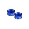 JConcepts - Fin, VCS3 shock bottom cap - blue (compatible with Team Associated 13mm shocks)