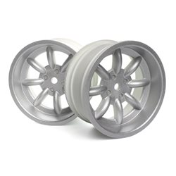 FS-15 Sport 8 Spoke Wheel Silver 26mm (OS 6mm/Pr)
