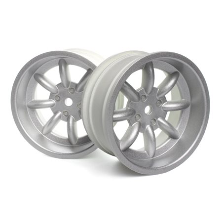 FS-15 Sport 8 Spoke Wheel Silver 26mm (OS 6mm/Pr)