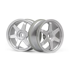 TE37 Wheel 26mm Matte Chrome (0mm Offset)