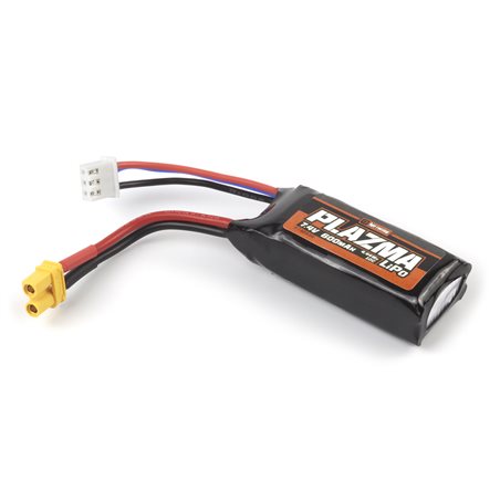 Plazma 7.4V 600mAh 10C LiPo Battery Pack