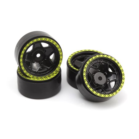 CL-5 Beadlock Wheel 1.2in (Green/4pcs)