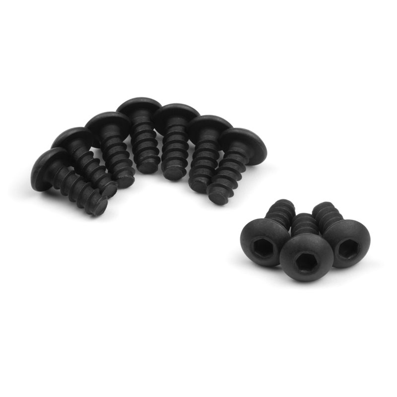 TP.Button Head Screw M2x6mm (Hex socket/10PCS)