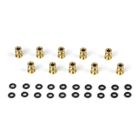 Pivot Ball 4.5x6mm (Brass/10pcs)