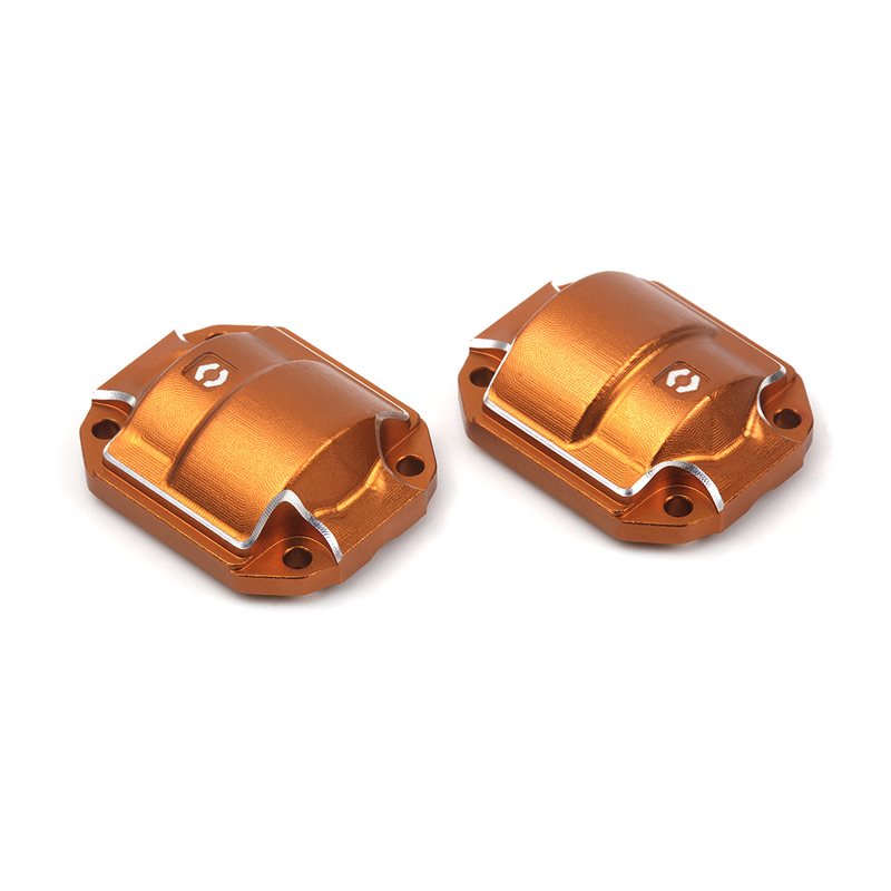Aluminum Diff Cover (Orange/2pcs)