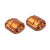 Aluminum Diff Cover (Orange/2pcs)