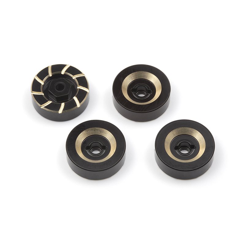 7mm Hex Hub Weight Set (Brass/4pcs)