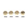 7mm Hex Hub Set (Brass/4pcs)