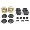 CS-8 Steel Beadlock Wheel 1.2in (Black/4pcs)