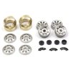 CS-8 Steel Beadlock Wheel 1.2in (Silver/4pcs)