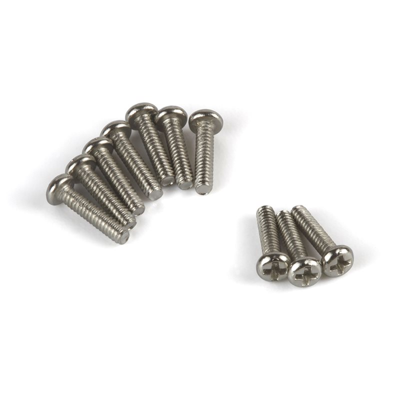 Button Head Screw M1.4x6mm (Silver/10pcs)