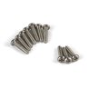 Button Head Screw M1.4x6mm (Silver/10pcs)