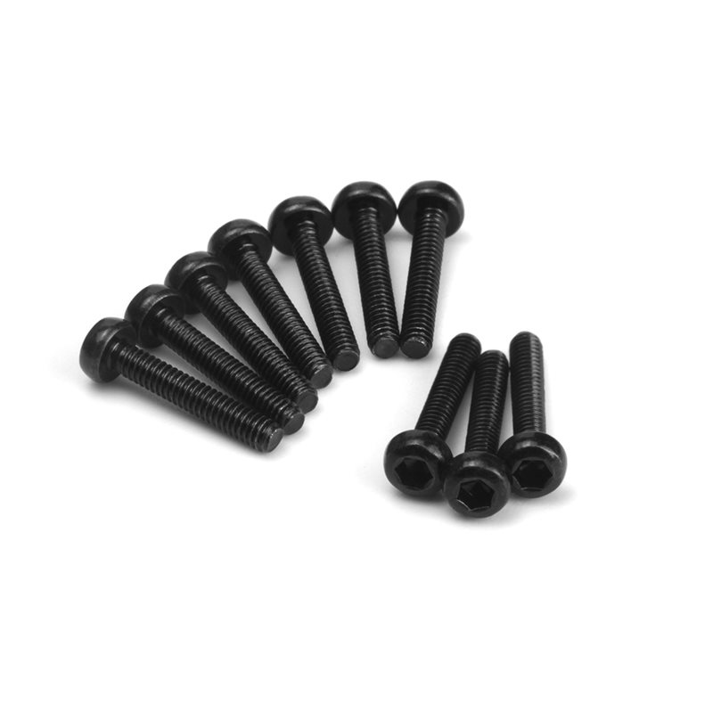 Button Head Screw M1.7x10mm (Hex Socket/10pcs)