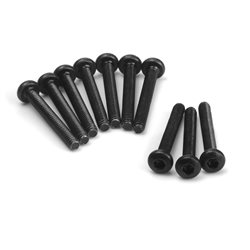 Button Head Screw M2x16mm (Hex Socket/10pcs)