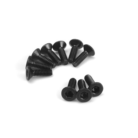Flat Head Screw M1.7x6mm (Hex Socket/10pcs)