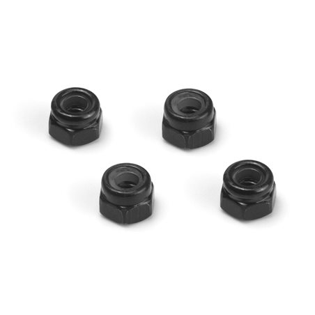 Lock Nut M2.5 (Black/4pcs)