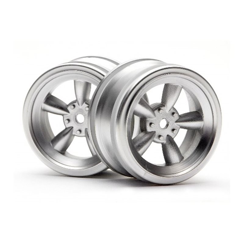 Vintage 5 Spoke Wheel 26Mm Matte Chrome(0Mm Offset