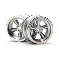 Vintage 5 Spoke Wheel 31Mm Mat Chrome 6Mm Offset