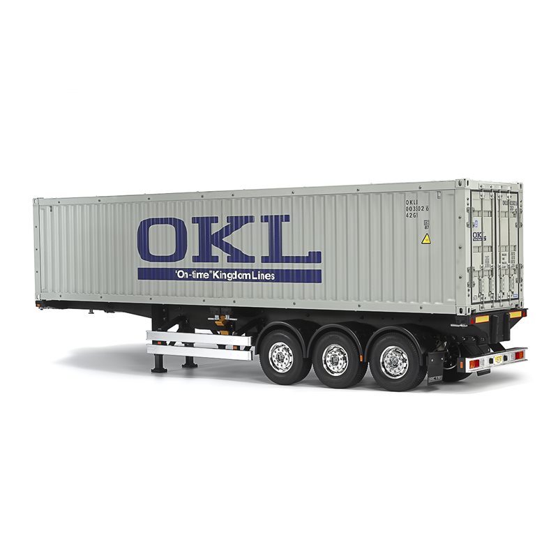 1/14 R/C 40-Foot Container 3-Axle Semi-Trailer 1/14 R/C 40-Foot Container 3-Axle Semi-Trailer
