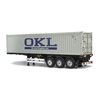1/14 R/C 40-Foot Container 3-Axle Semi-Trailer 1/14 R/C 40-Foot Container 3-Axle Semi-Trailer