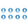 3mm Alu. Washer *8 Blue