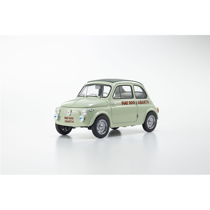 Kyosho 1:18 Fiat Nuova 500 Elaborazione Abarth Record Green Clear