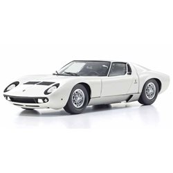 Kyosho 1:18 Lamborghini Miura P400 1968 White-Silver