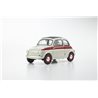 Kyosho 1:18 Fiat Nuova 500 Sport Light Gray/Red Line