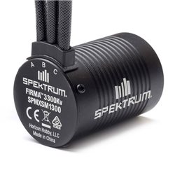 Firma 3652 3300Kv 4-Pole Brushless Motor: 3.175mm