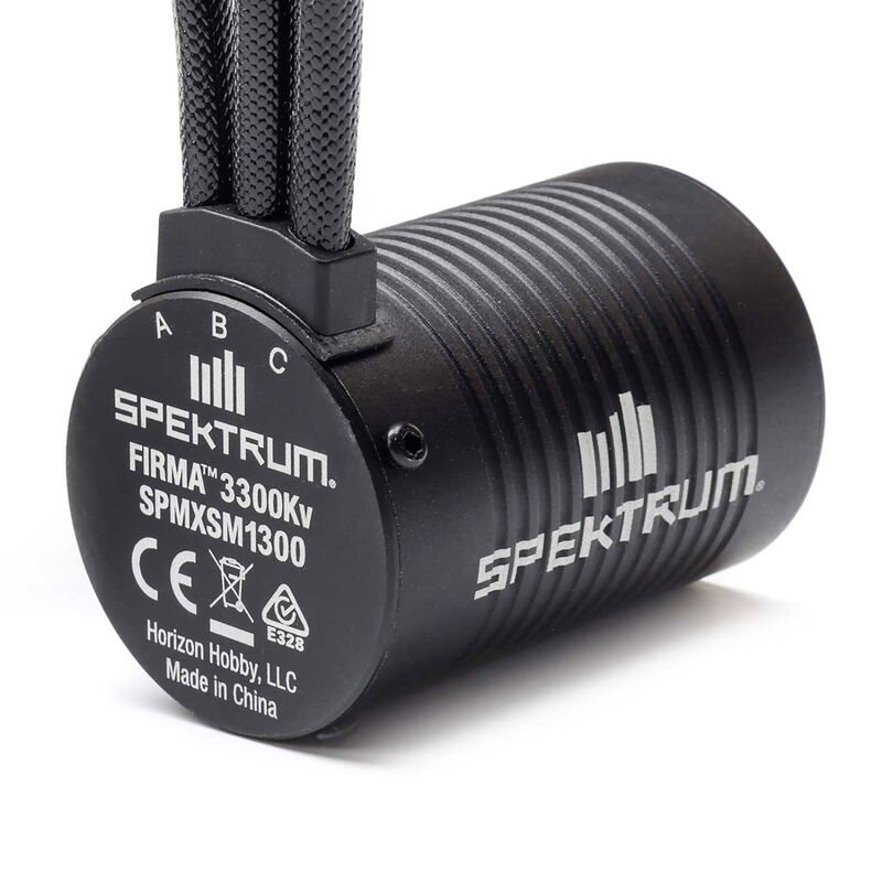 Firma 3652 3300Kv 4-Pole Brushless Motor: 3.175mm
