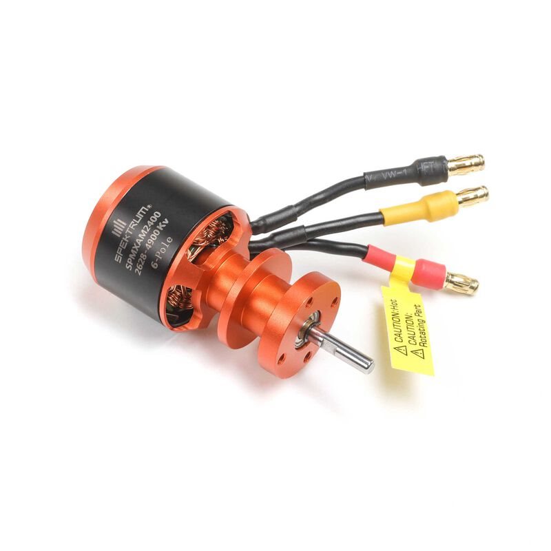 2628-4900Kv Brushless Outrunner Motor 6-Pole