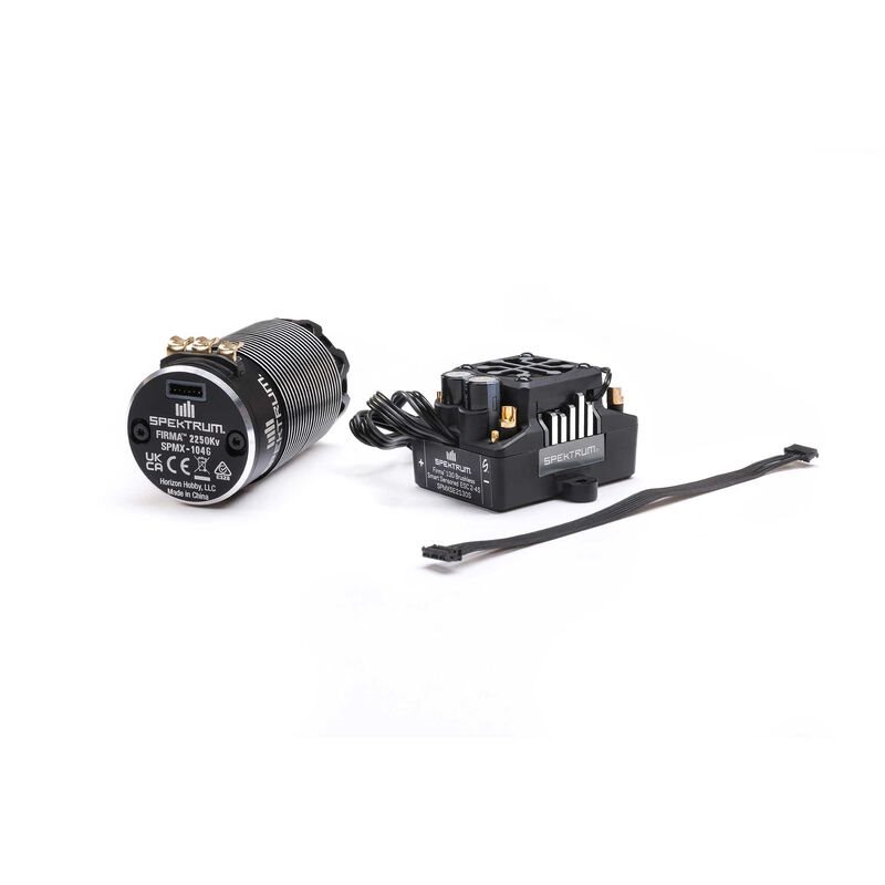 Spektrum Accessories Firma 130A Brushless Smart ESC / 2250Kv Sensored Motor Combo