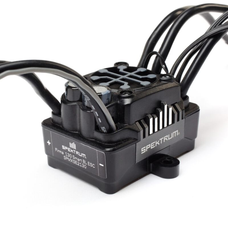Spektrum Accessories Firma 130A Black Edition Sensored Brushless Smart ESC 2S-4S