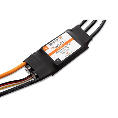 Avian 70-Amp Smart Lite Brushless ESC, 3S-6S: IC3 Ver. E