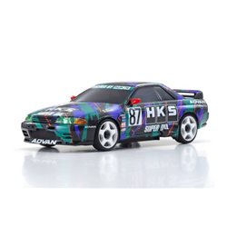 Kyosho Autoscale Mini-Z Skyline GT-R R32 1993 HKS #87 (MA020)