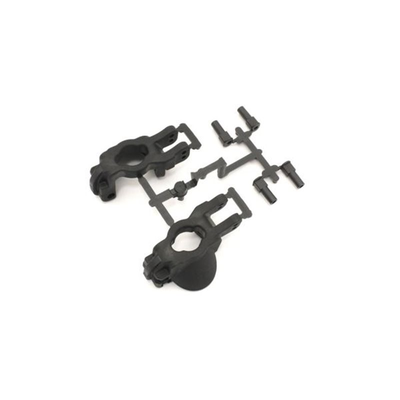 Front Hub Carrier Set Kyosho Inferno MP9-MP10 (17.5 Deg.)