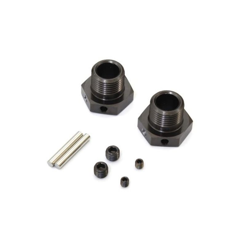 Kyosho Inferno MP9-MP10 Wheel Hub (2) Gun Metal