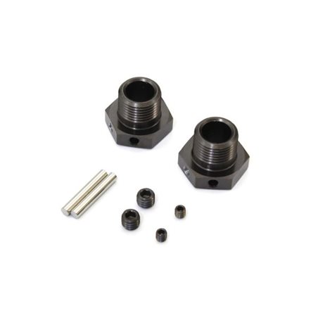Kyosho Inferno MP9-MP10 Wheel Hub (2) Gun Metal