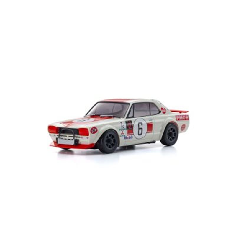 Autoscale Mini-Z Skyline 2000GT-R KPCG10 Racing'72 Red No.6 (MA020)