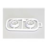 Wheels Set RE30 Kyosho Mini-Z MR03 Narrow-Offset 1.5 (2) White