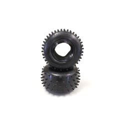 Kyosho Turbo Optima Medium Tires 43x86x40mm  (2) - Pin type