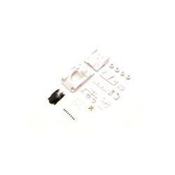 Bodyshell Porsche 962 C Coupe LH Mini-Z + 2WD Rims (White Body)