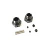 Kyosho Inferno MP9-MP10 Wide Wheel Hub (2) Gun Metal