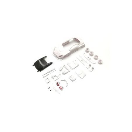 Bodyshell Nissan GT-R GT500 2008 Mini-Z + 2WD Rims (White Body)