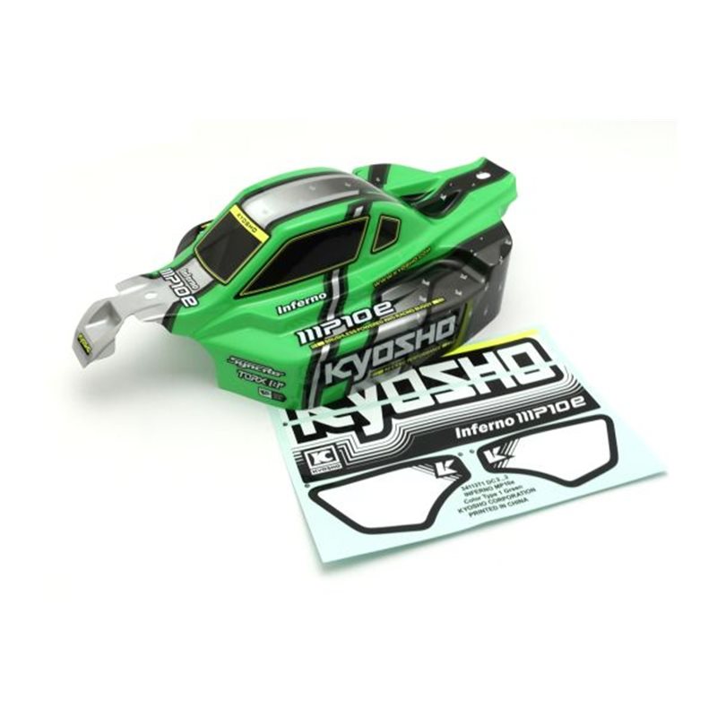 Bodyshell Kyosho 1:8 Inferno MP10e Readyset - Green
