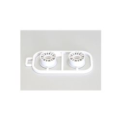Wheels Set RE30 Kyosho Mini-Z MR03 Wide-Offset 0 (2) White