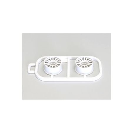 Wheels Set RE30 Kyosho Mini-Z MR03 Wide-Offset 0 (2) White