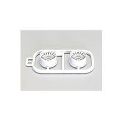 Wheels Set RE30 Kyosho Mini-Z MR03 Wide-Offset 2.0 (2) White
